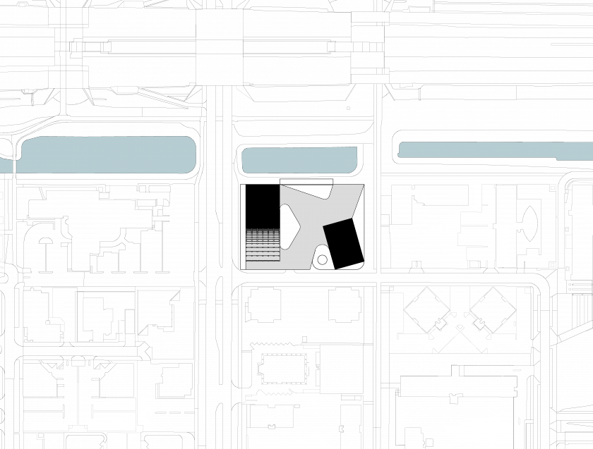 The Ensemble, Amsterdam. Situation Plan