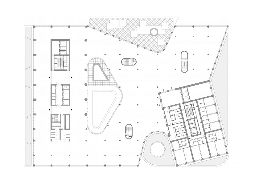 The Ensemble, Amsterdam. Level 2 Floor Plan