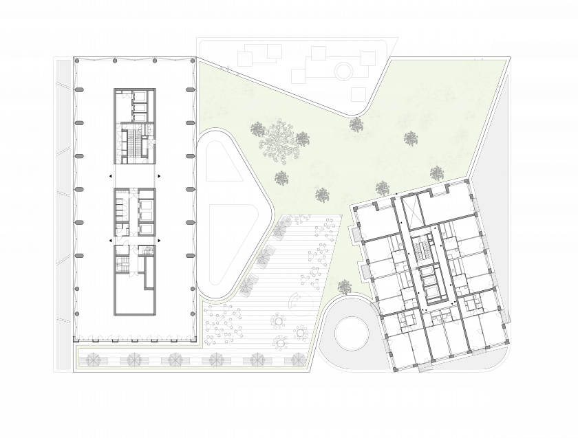 The Ensemble, Amsterdam. Level 6 Floor Plan