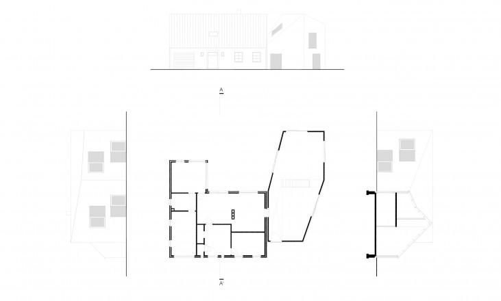 plan and facades